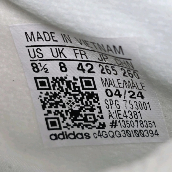 Adidas Adizero Electric Men's Size 8.5 White Gold Football Cleats IE4381 New - Picture 11 of 11